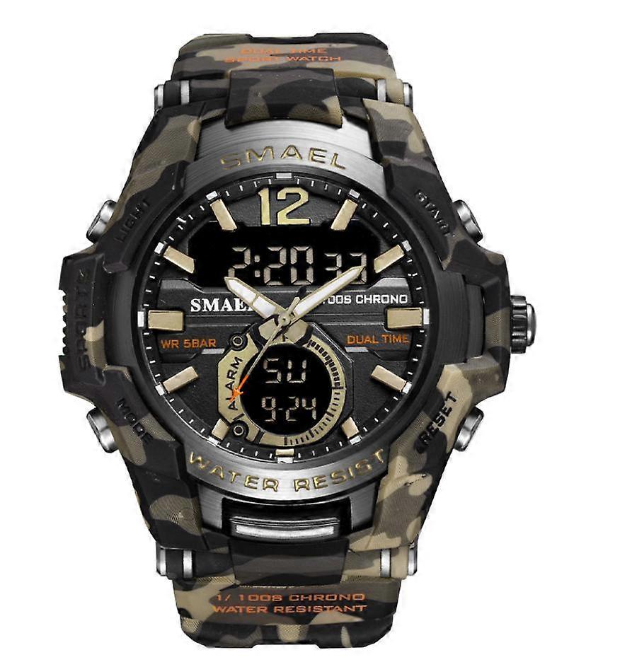 Muoti ulkona vedenpitävä urheilukello miehille