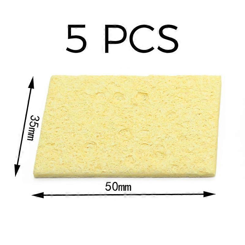 Electric Stand for Soldering Iron With 5/10 PCS Welding Cleaning Sponge High Temperature Resistant Accessories, 3 Types Optional