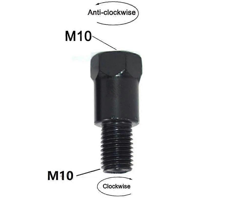 8/10mm M8 M10 Clockwise Mirror Adapter Metal Heighten Rearview Bolt Screw Thread Conversion Bolt Motorbike Mirror Screw