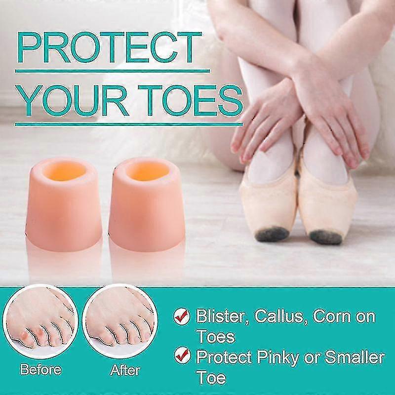 Thumb Toe Protector Sleeve Separator Feet Care Breathable Comfortable