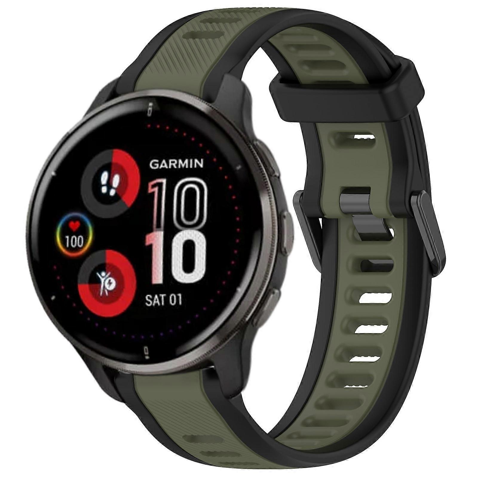 20mm Silicone Strap For Garmin Venu 2 Plus