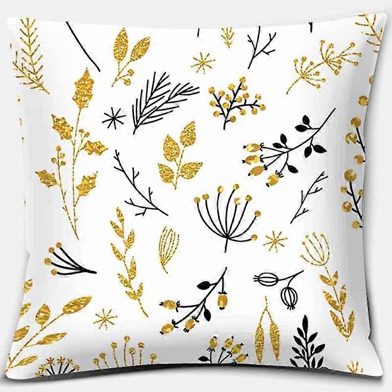 Pillowcase Square Pattern Style-1237 Bedroom Sofa Car Cushion Cover Pillowcase