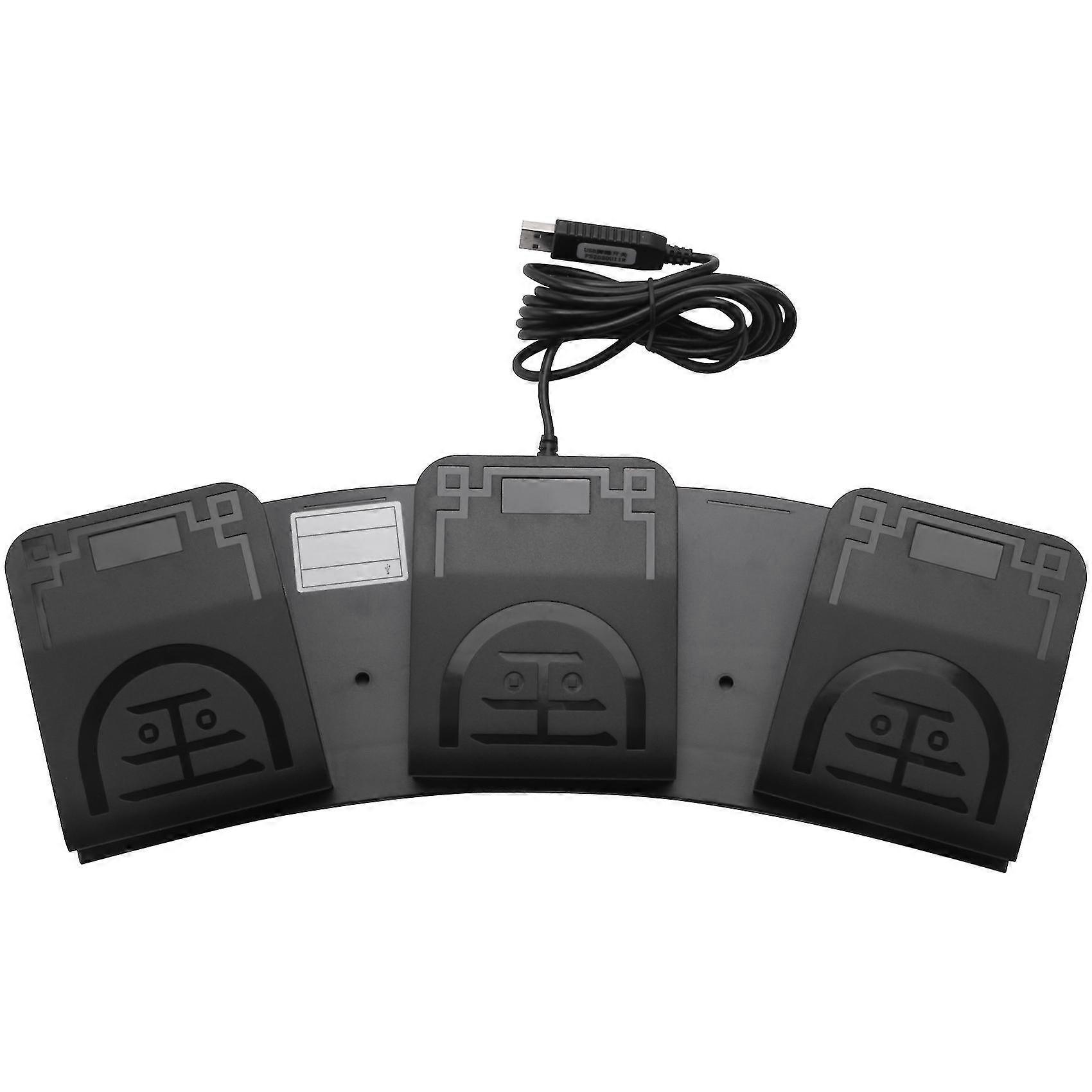 Pédale de commande USB FS2020U1, pédale d'action personnalisée pour clavier d'ordinateur, pour appareils et instruments