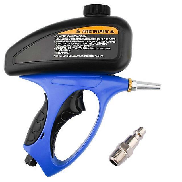 Anti-rust Sandblaster Handheld Pneumatic Sand Blasting Machine Glass Tombstone Sprayer Sandblasting Machine With Small NozzleIn-