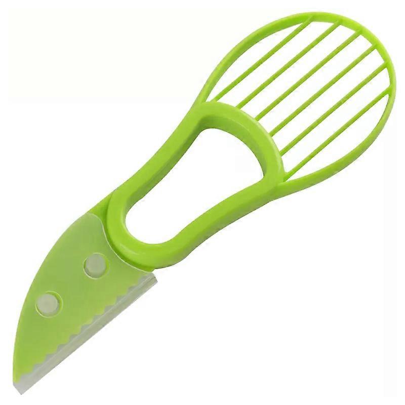 3 In 1 Kiwi Avocado Slicer Peeler Shea Corer Butter Fruit Cutter Pulp Separator Tools Plastic Avocado Knife Kitchen Gadgets