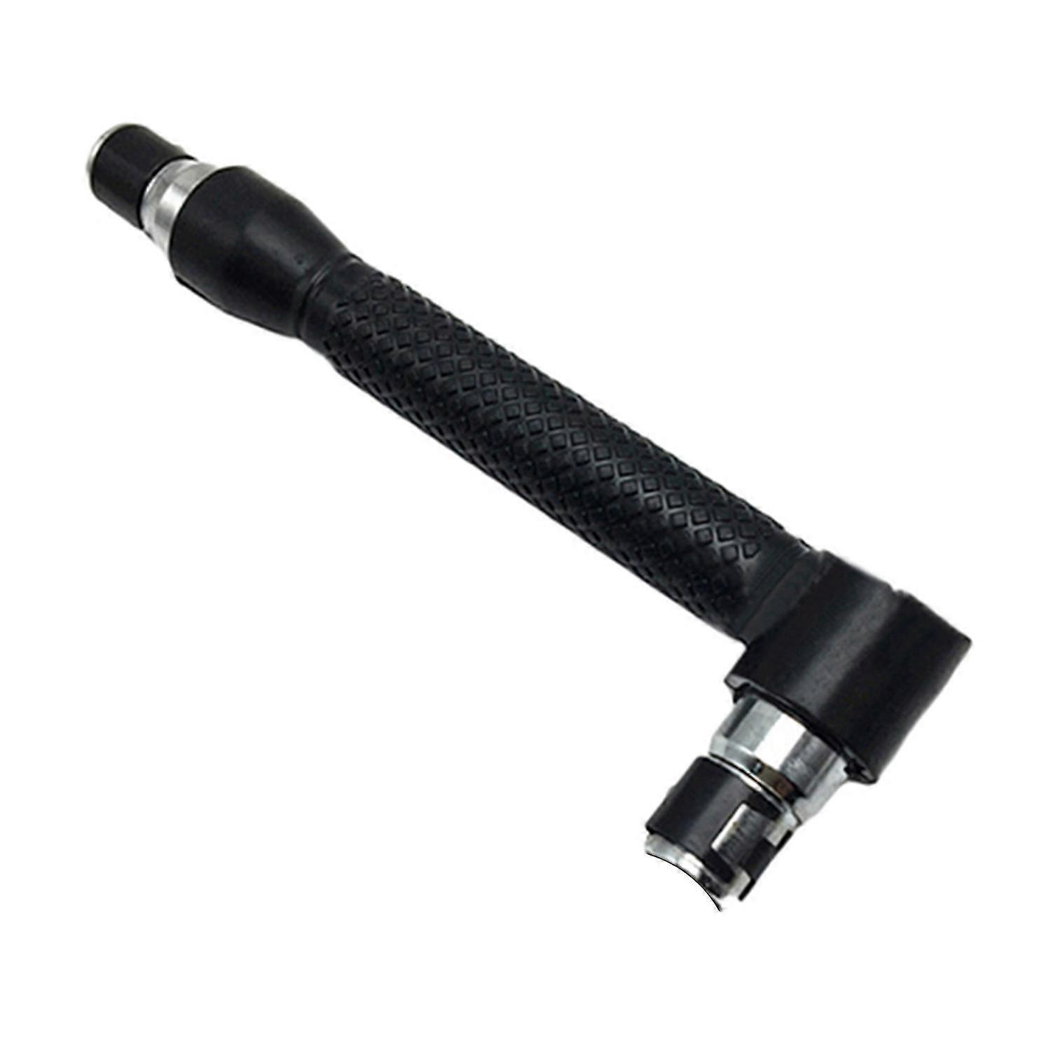 Black Mini 1/4 Ratchet Wrench Screwdriver Socket Wrench Rods Hand Tool with Bit