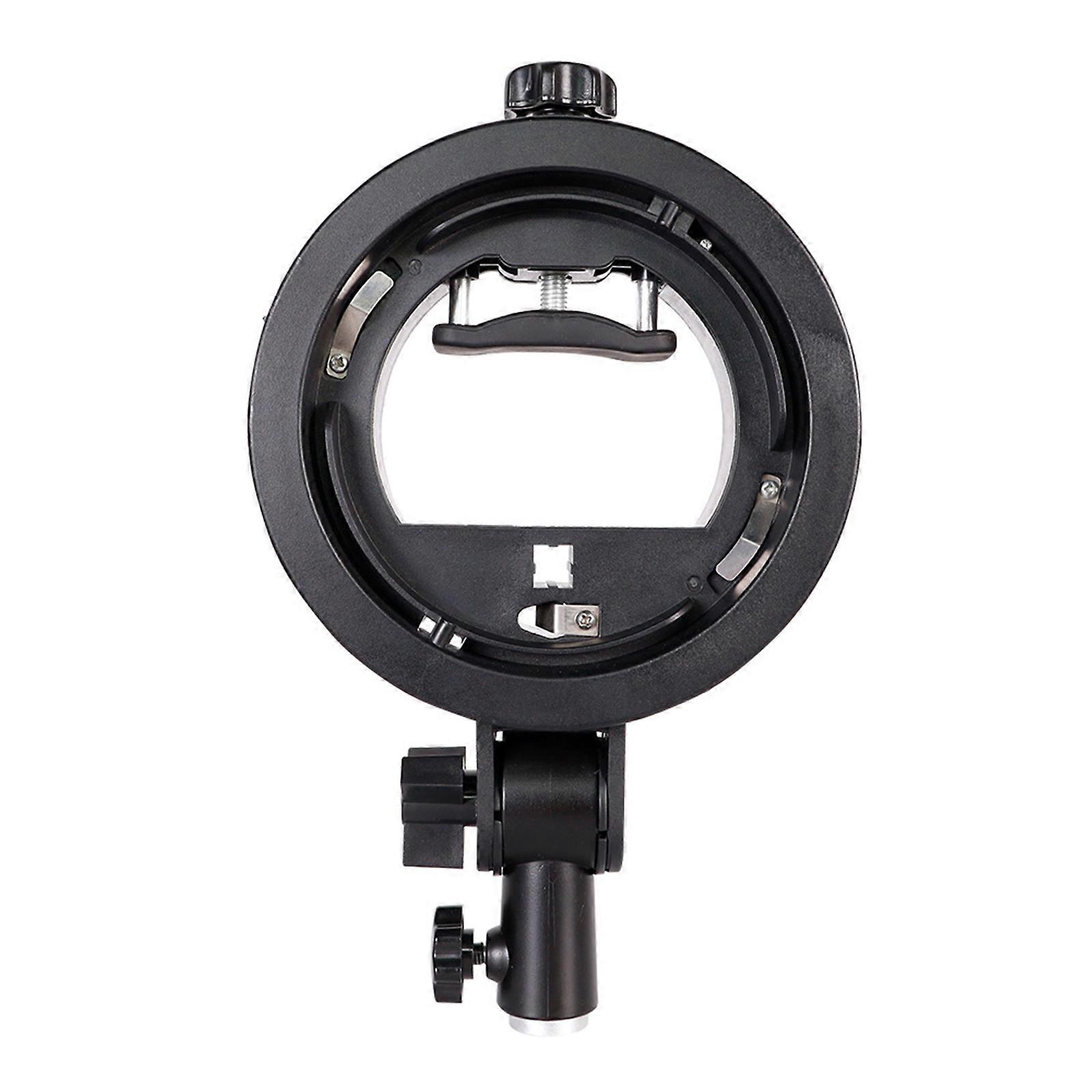 Universal Flash Bracket Mount Adapter with Hand Grip Adjustable for Speedlite