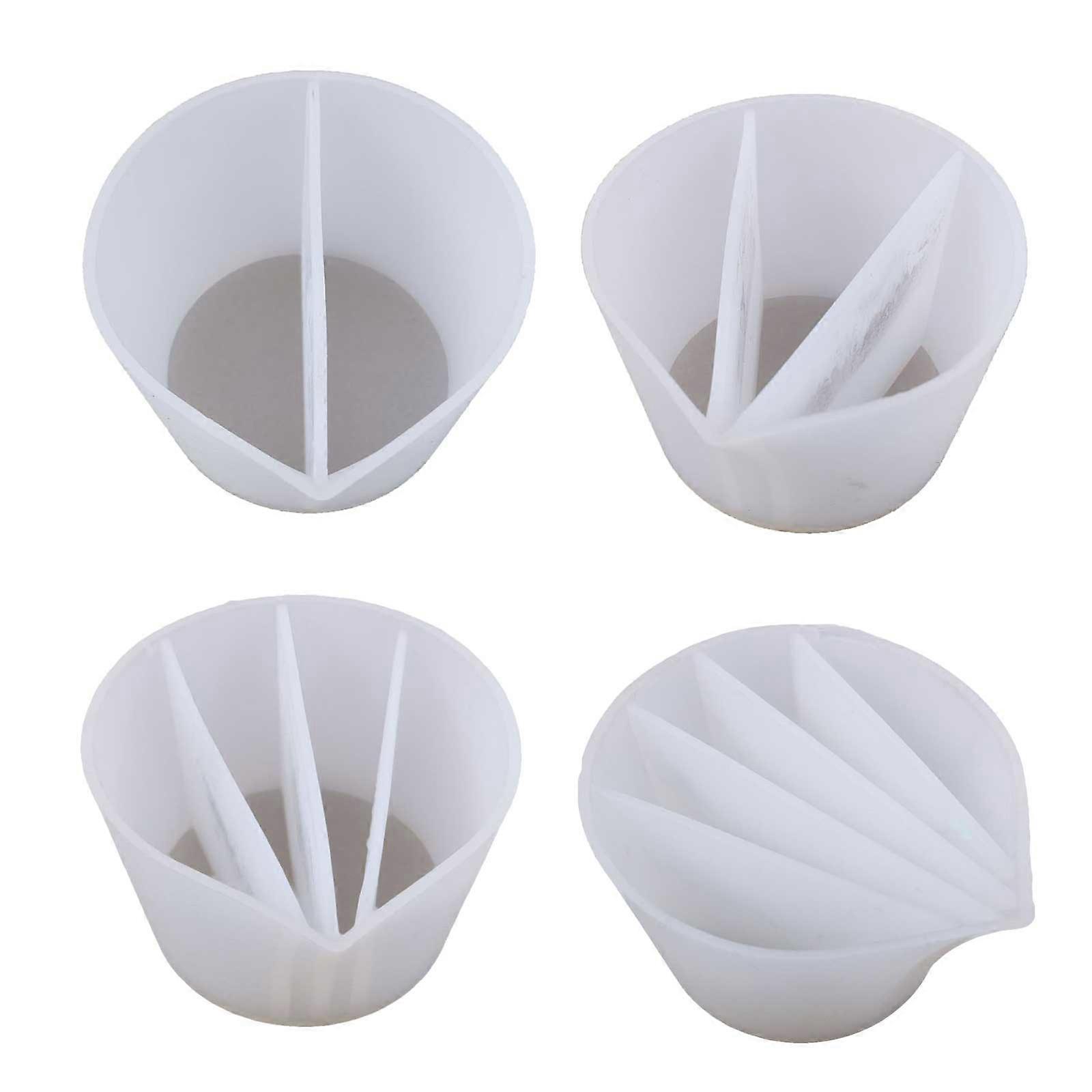 Silicone Distribution Cup Resin Glue Tools Glue Distribution Cup Crystal