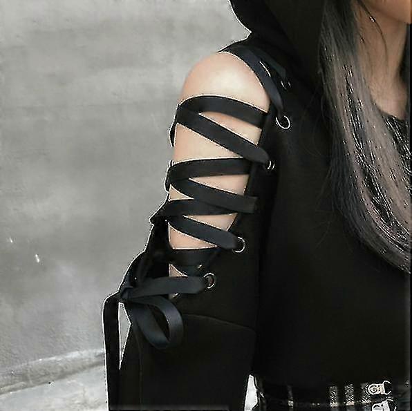 NEW Cute Cat Sexy Hollow Out Shoulders New Hip-hop Sweater Fashion