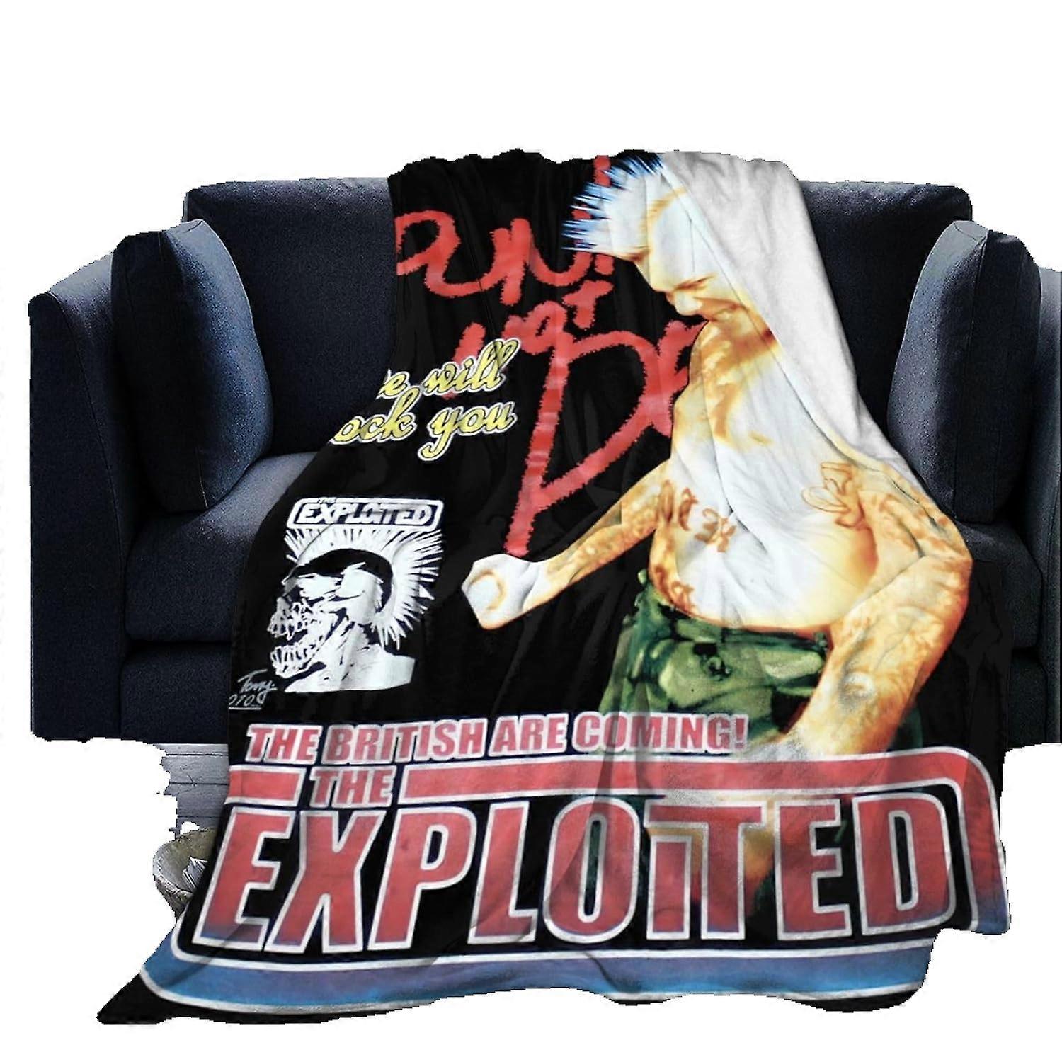 Cobertor Quente Premium Killer Klowns from Outer Space Ultra Soft Printed Blankets Colcha de Ar Condicionado Amigável à Pele-R4603