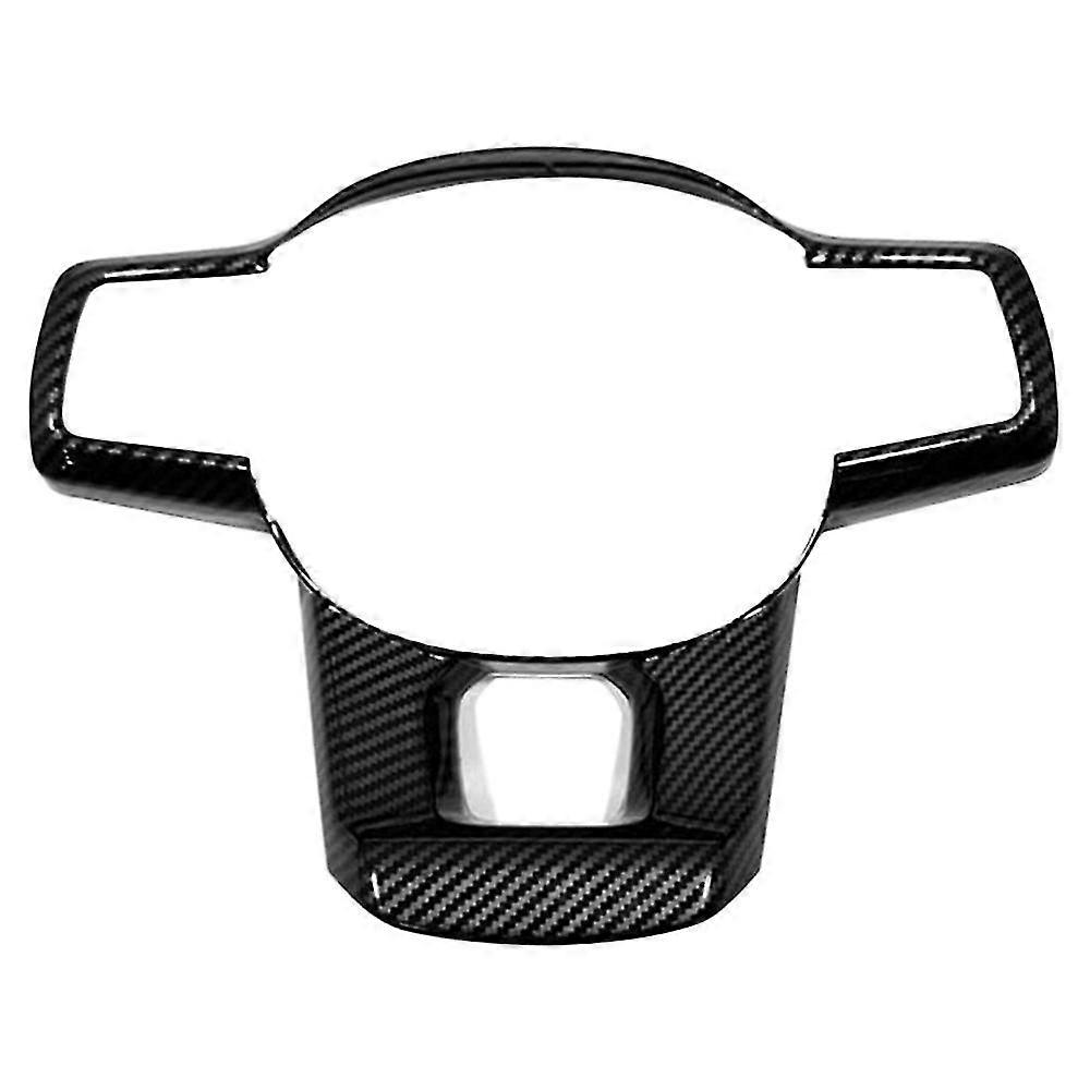 Car Carbon Fiber Steering Wheel Panel Cover Trim Decoration Frame Sticker For Sorento Mq4 2021 2022