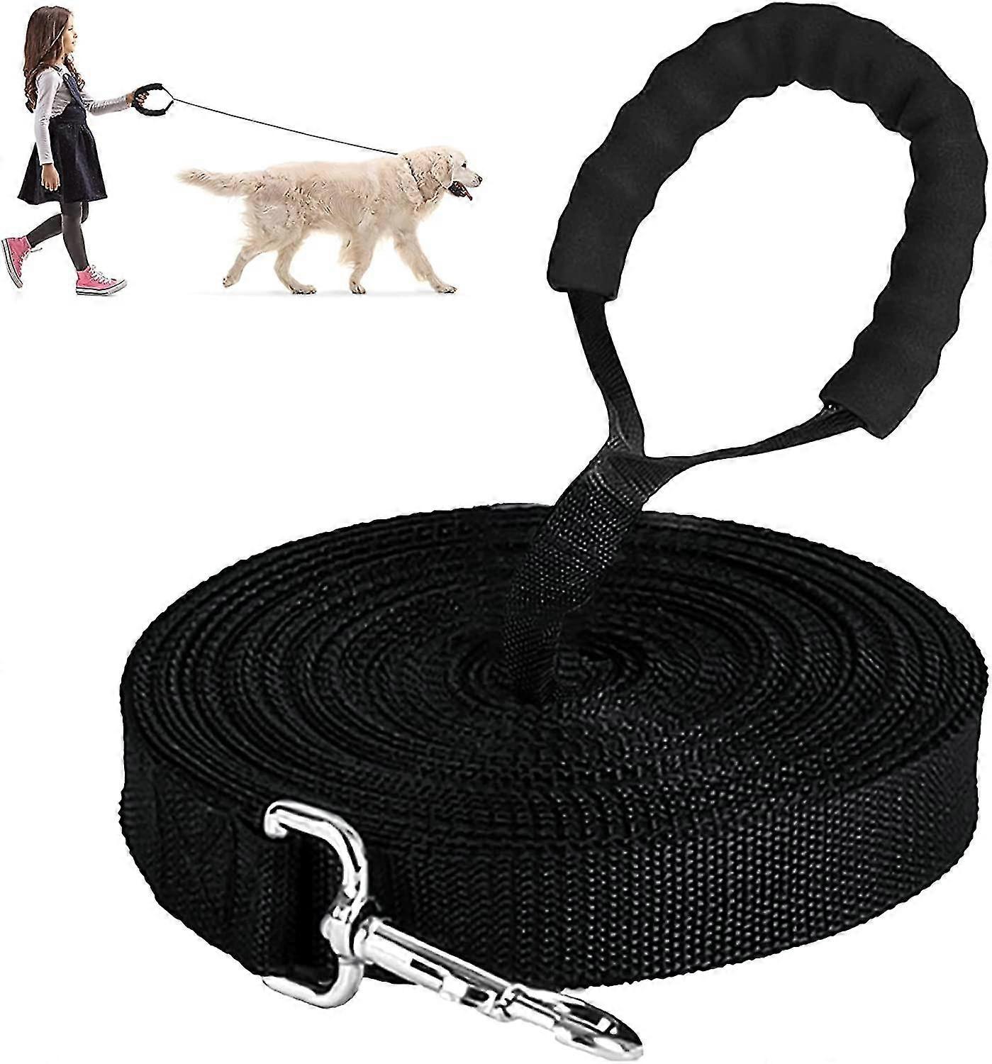 Nylon Dog Leash With Padded Handle