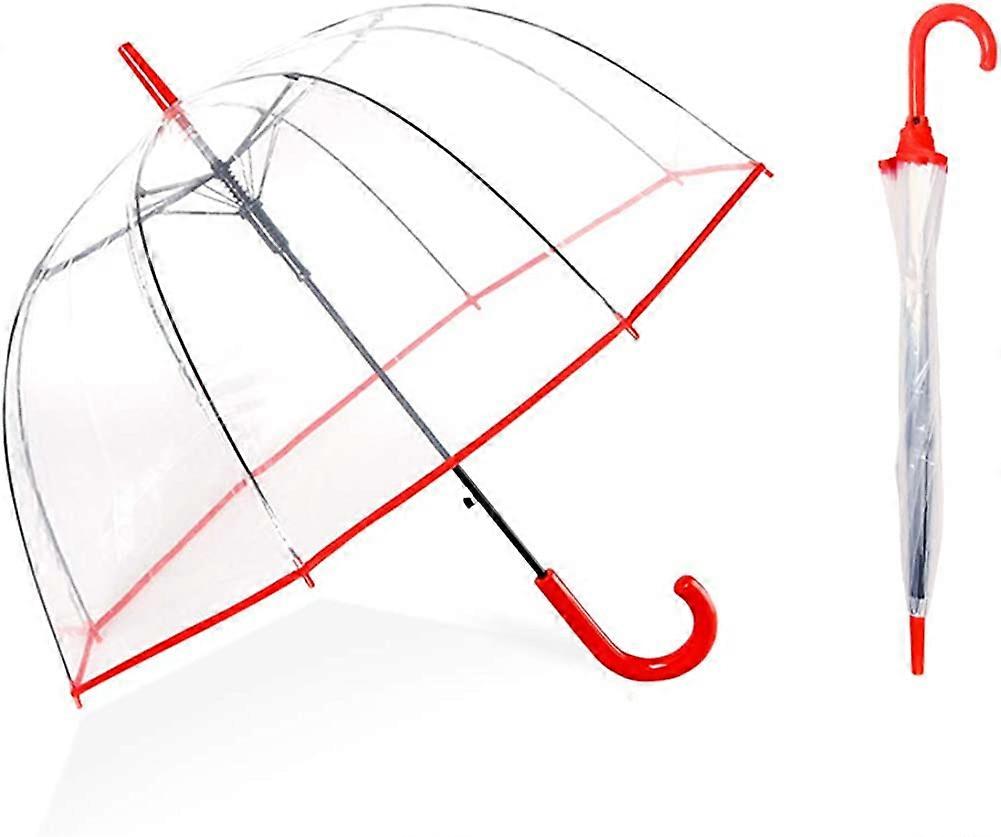 46 inch Clear Bubble Umbrella Automatically Opens