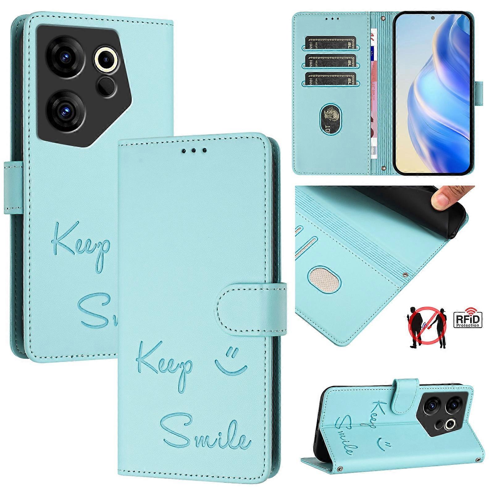 Smile RFID Leather Case For Tecno Camon 20 Premier 5G