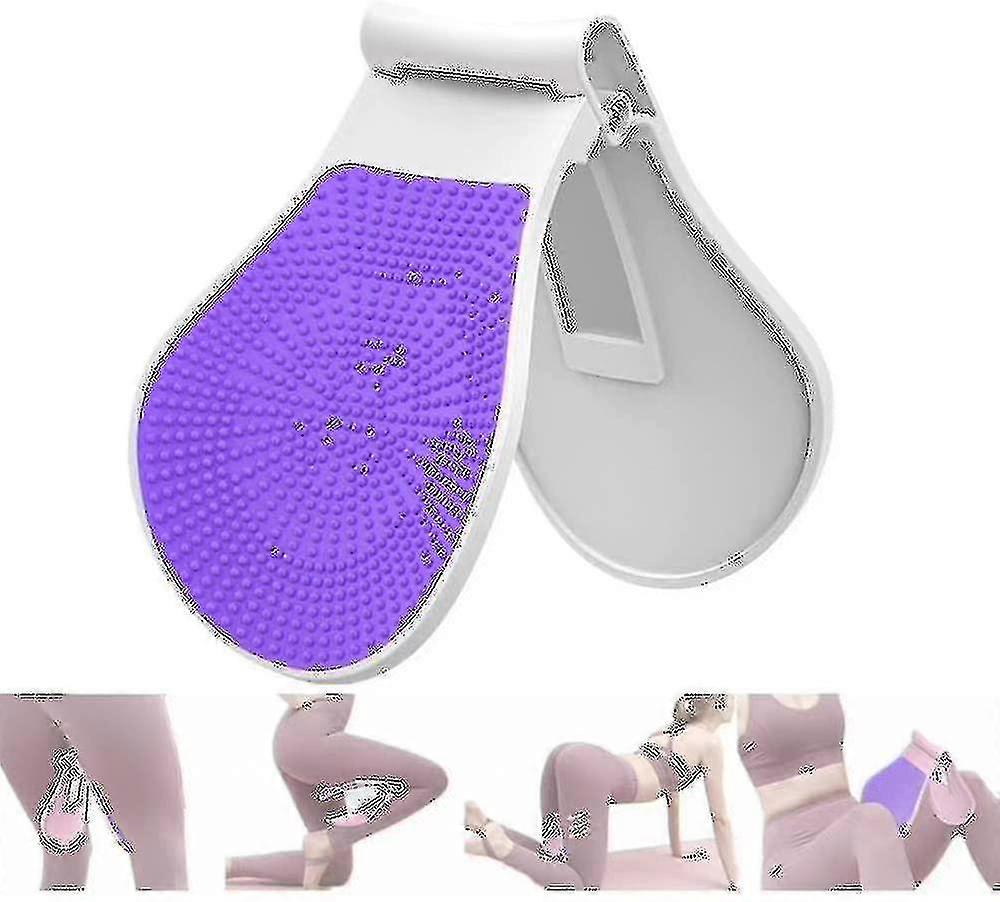 Exerciser Bladder Control Device Plancher pelvien Entraîneur Cuisse Maître Muscle Toner Exercice Correction des fesses Violet