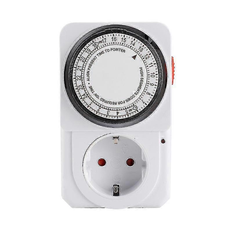 Mechanical Timer Can Be Cycled For 24 Hours, 1 Piece