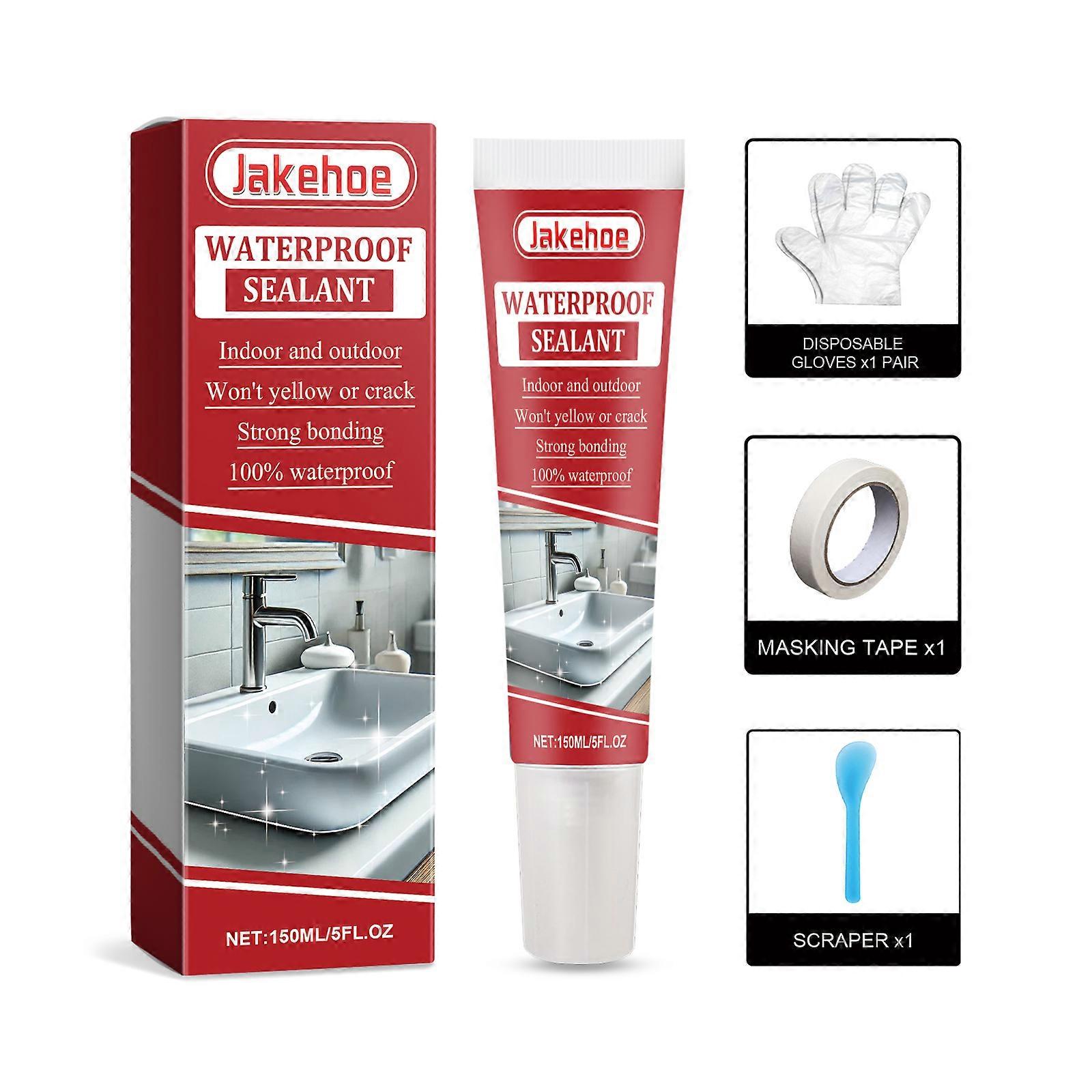 Waterproof Silicone Sealant - Multi-Functional Adhesive for Home Repairs, 150ml