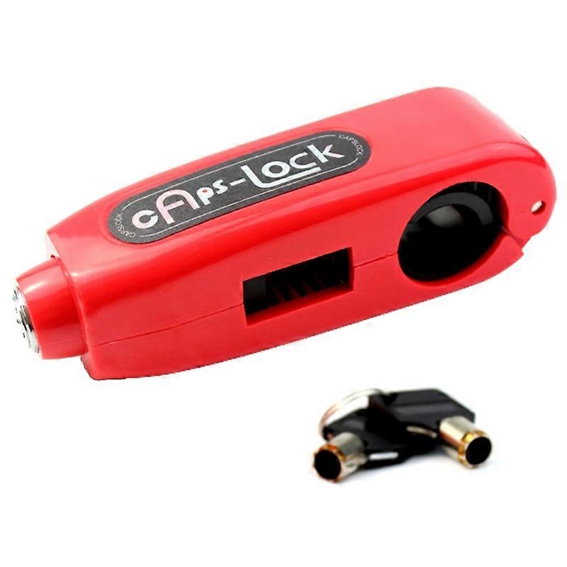  Brake Lock Throttle Accelerator Grip Locks Scooter Handlebar Safe Security Lock