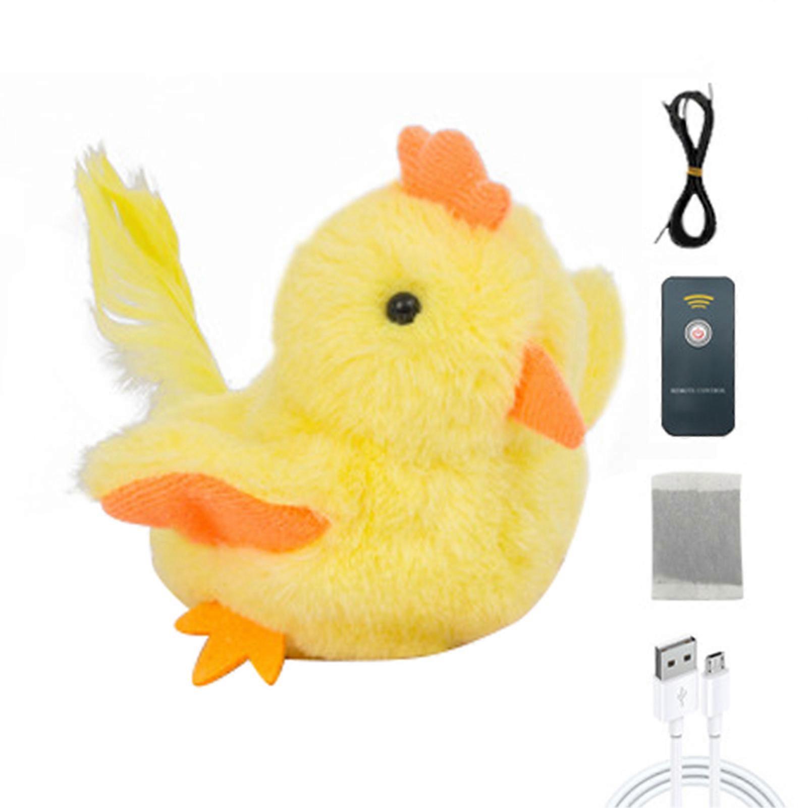 Flapping Birds Interactive Cat Toy Portable Pet Interactive Training Toy for Indoor Cat