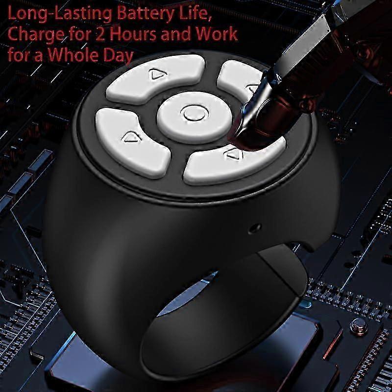 Fingertip Wireless Bluetooth Remote Control,Scrolling Remote Control ...