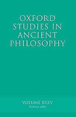 Oxford Studies in Ancient Philosophy