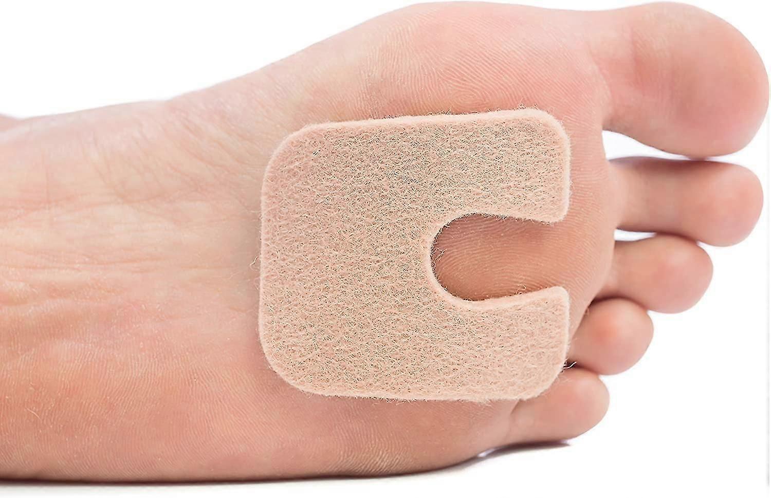 Felt Callus Pads | Protect Calluses From Rubbing On Shoes | Reduce Foot And Heel Pain | Pa Of 24 1/8 Self-sti Cushions,1404