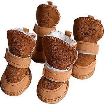 Dog Protective Boots - Winter Dog Shoes, Chihuahua Winter Boots, Dog Claw Protectors, Non slip Dog Boots, Dog