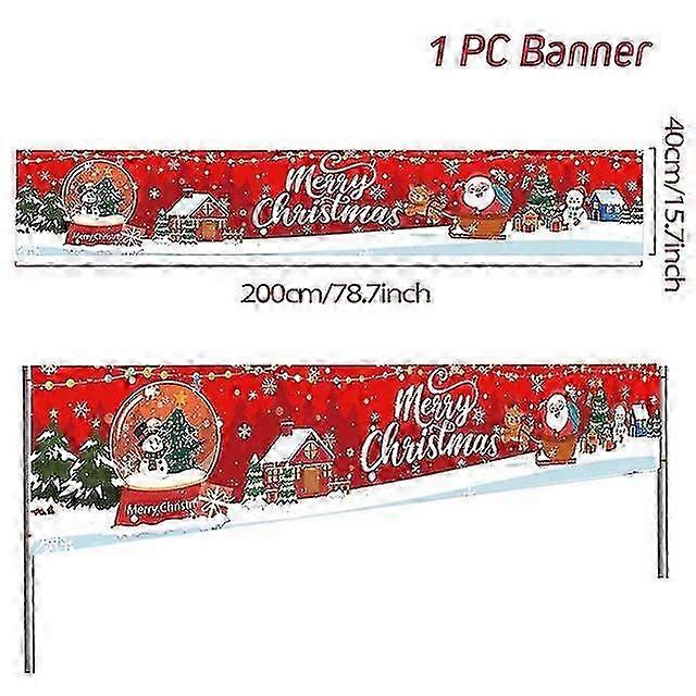 自宅のための屋外バナーメリーデコレーション2023屋外装飾クリスマスナビダッドノエルナタール新年あけましておめでとうございます2024
