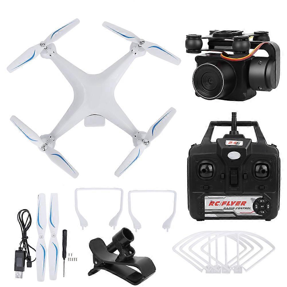 S32T 2.4GHz Wifi FPV HD Camera Altitude Hold Quadcopter RC Drone (White 500W Camera)