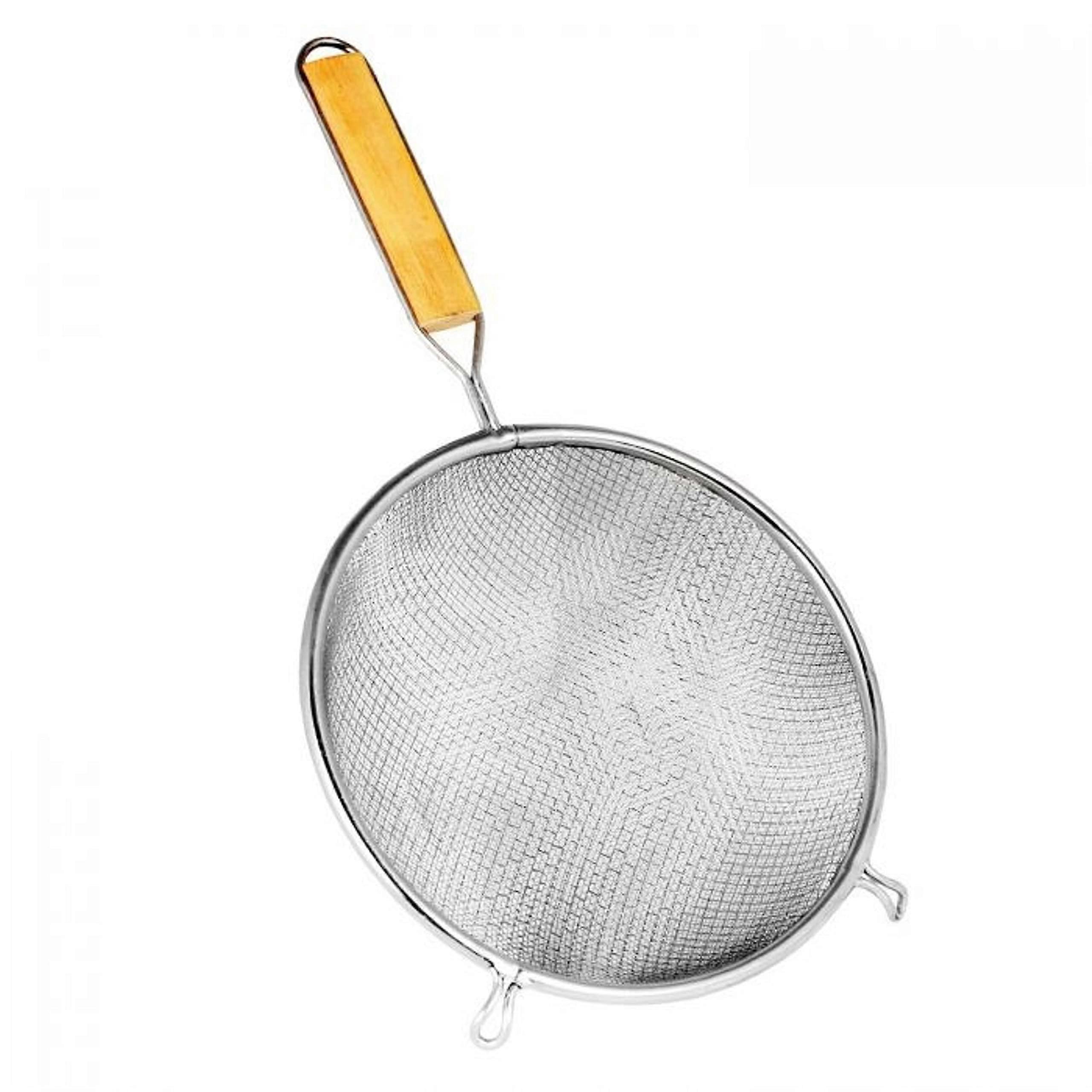 Double Fine Mesh Colander for Kitchen 8-Inch
