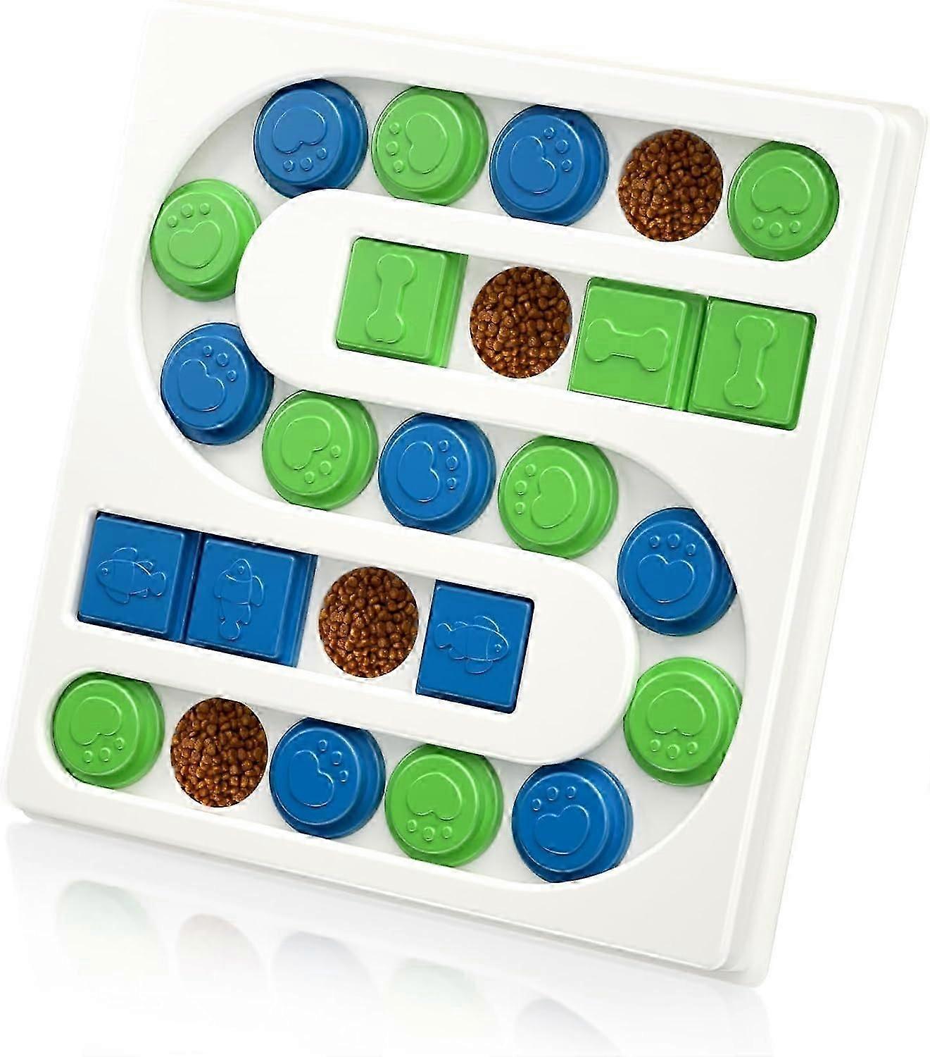 Treat Puzzle Feeder Toys For Dogs - S-shaped Square Pet Puzzle Toy,interactive Iq Training And Mental Enrichment
