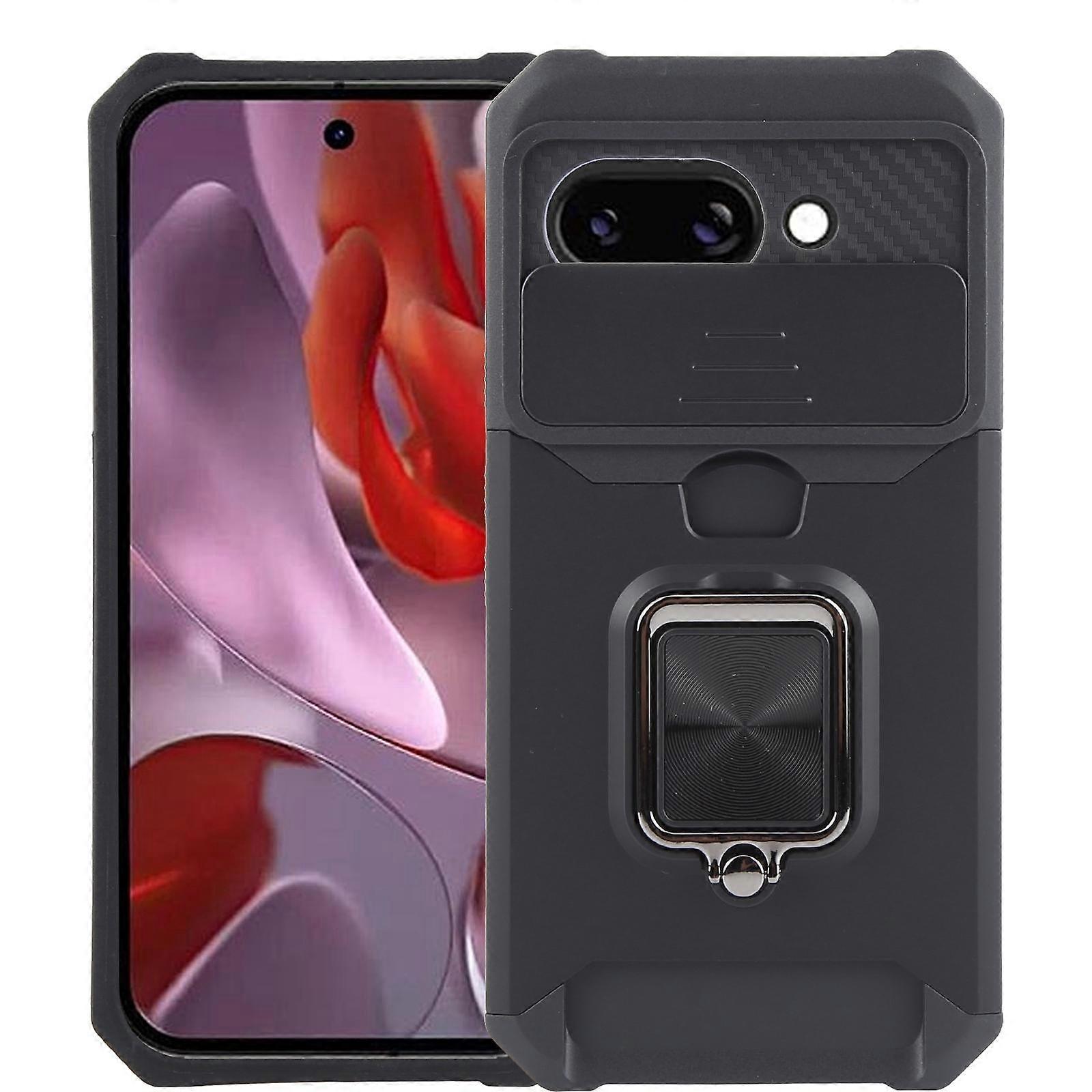 Camera Shield Card Slot PC+TPU Phone Case