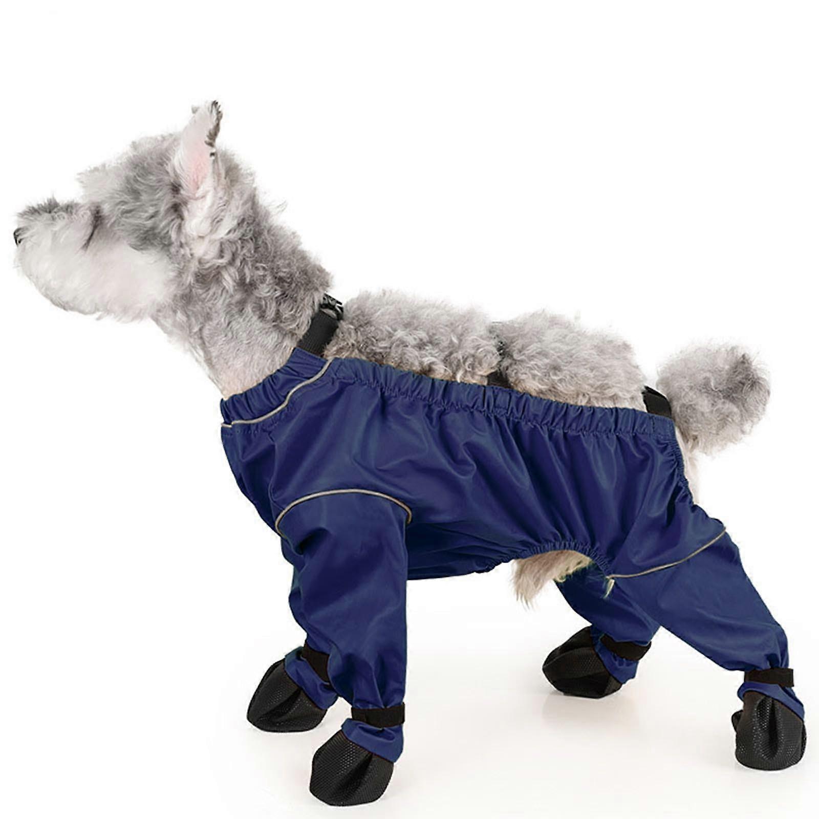 Reflective dog boots XL winter/rain and snow hiking