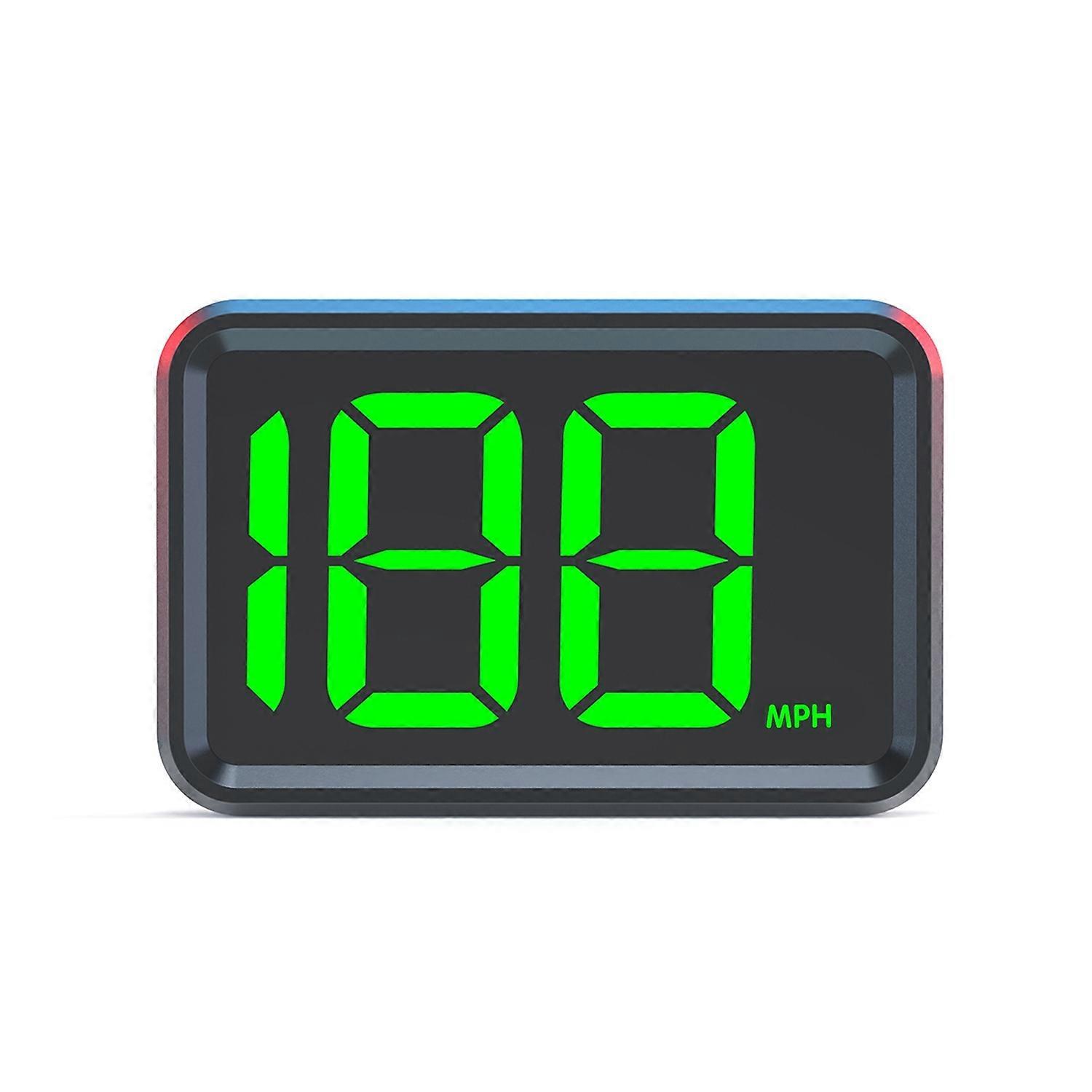 Heads-Up Display Digital Speedometer GPS MPH Speedometer for Car Trucks Plug and Play Large Screen H