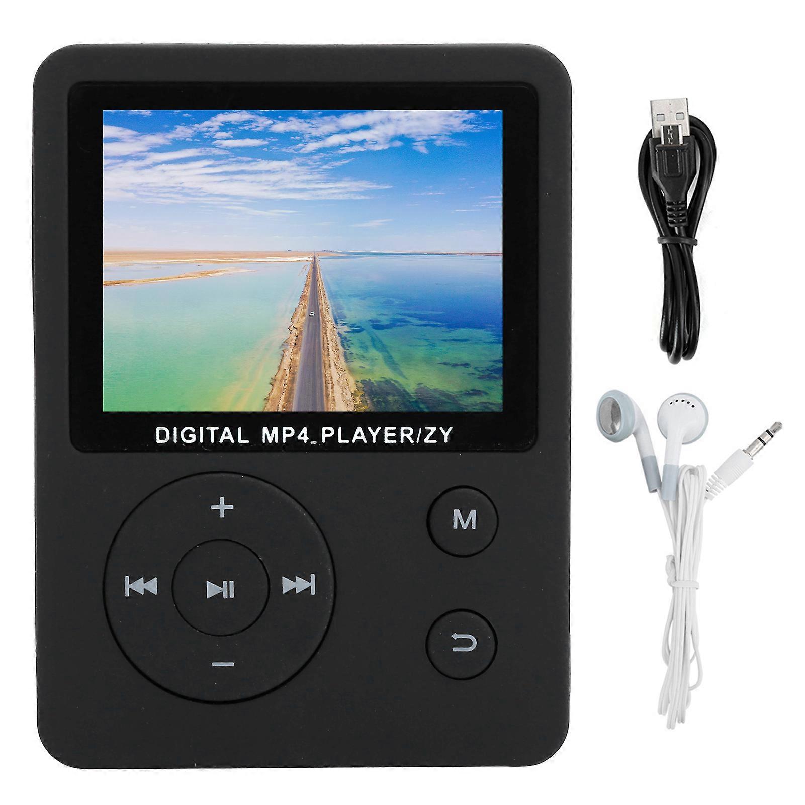 Portable 1.8inch LCD Screen MP4 Player Radio Mini Music Player E-Book Sound Recorder