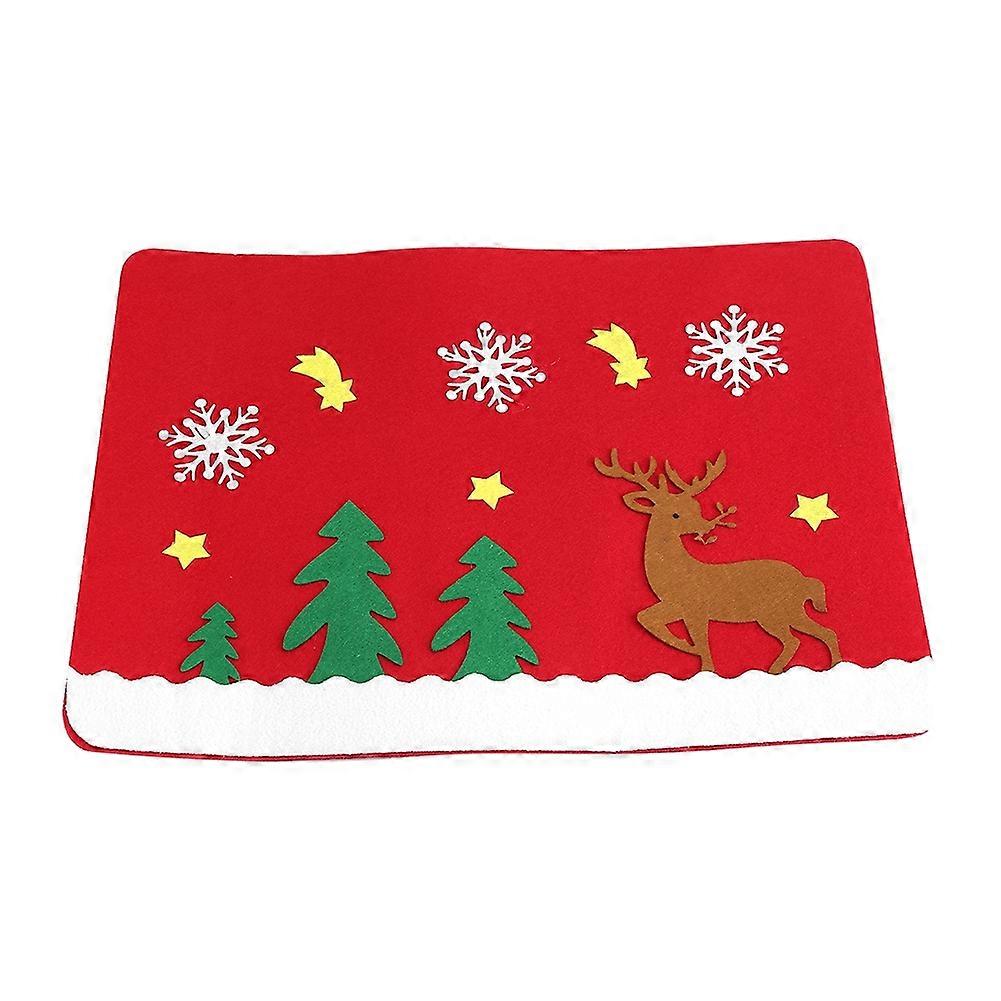Christmas table mats knife and fork mats Christmas decoration