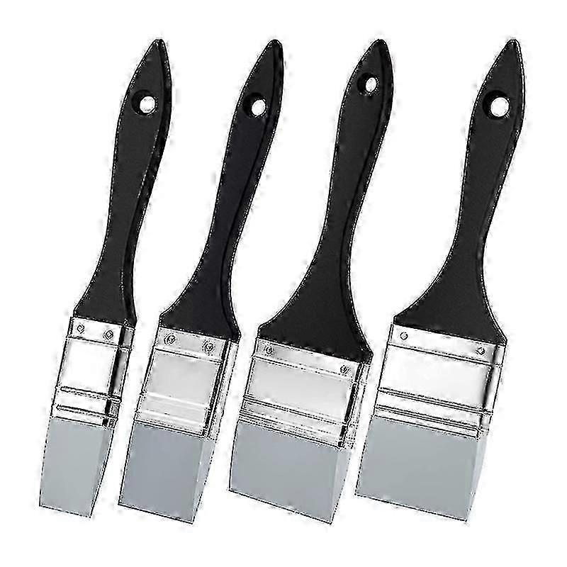 Conjunto de 4 Pcs Pincel de Pintura de Silicone para Cor Shaper Escova de Silicone, 1 1.5 2 2.5 Polegadas-Bom