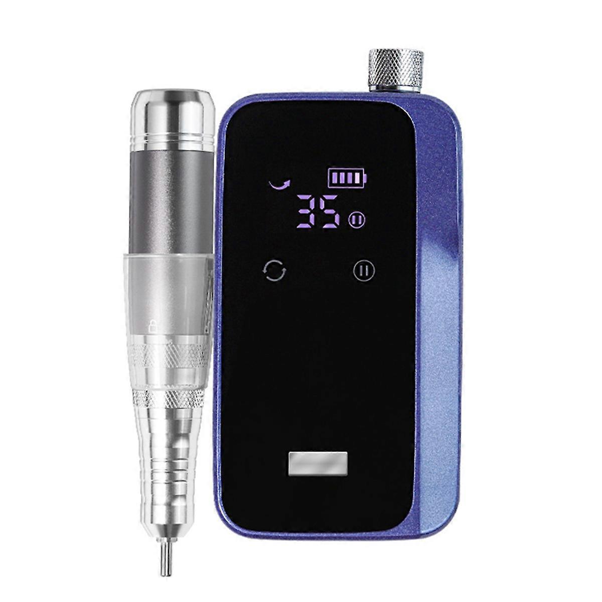 Electric Nail Drill Machine Professional Nail Drills for Gel Nails Polish Rechargeable Portable Nai