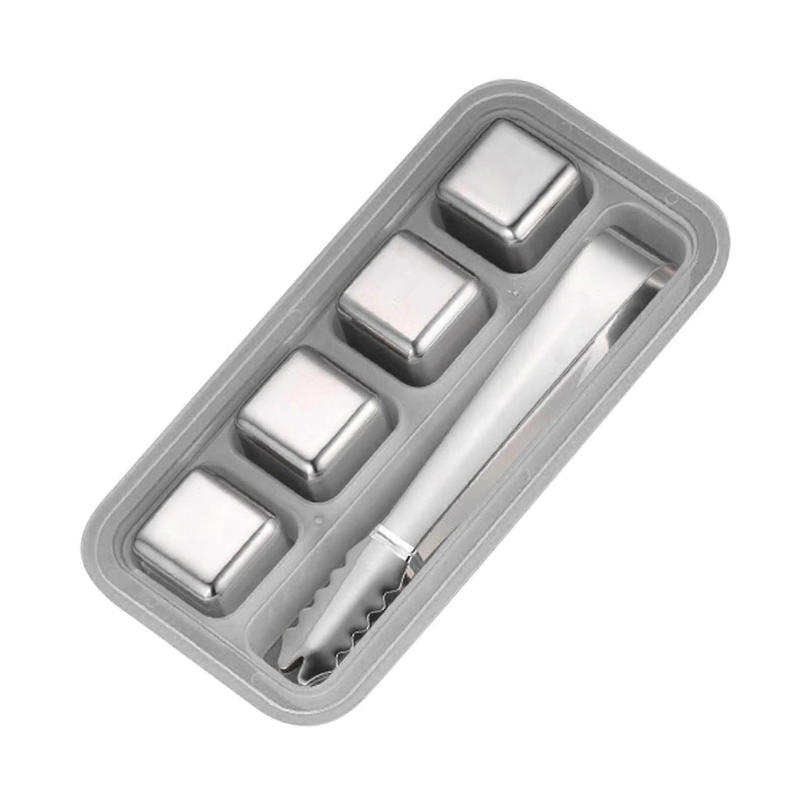 Whiskey Ice Stone Ice Wine Stone Reusable Stainless Steel Set Of 8 Cool Cubes Wine Beer And All Drinks Reusable Multifunctional Boissons