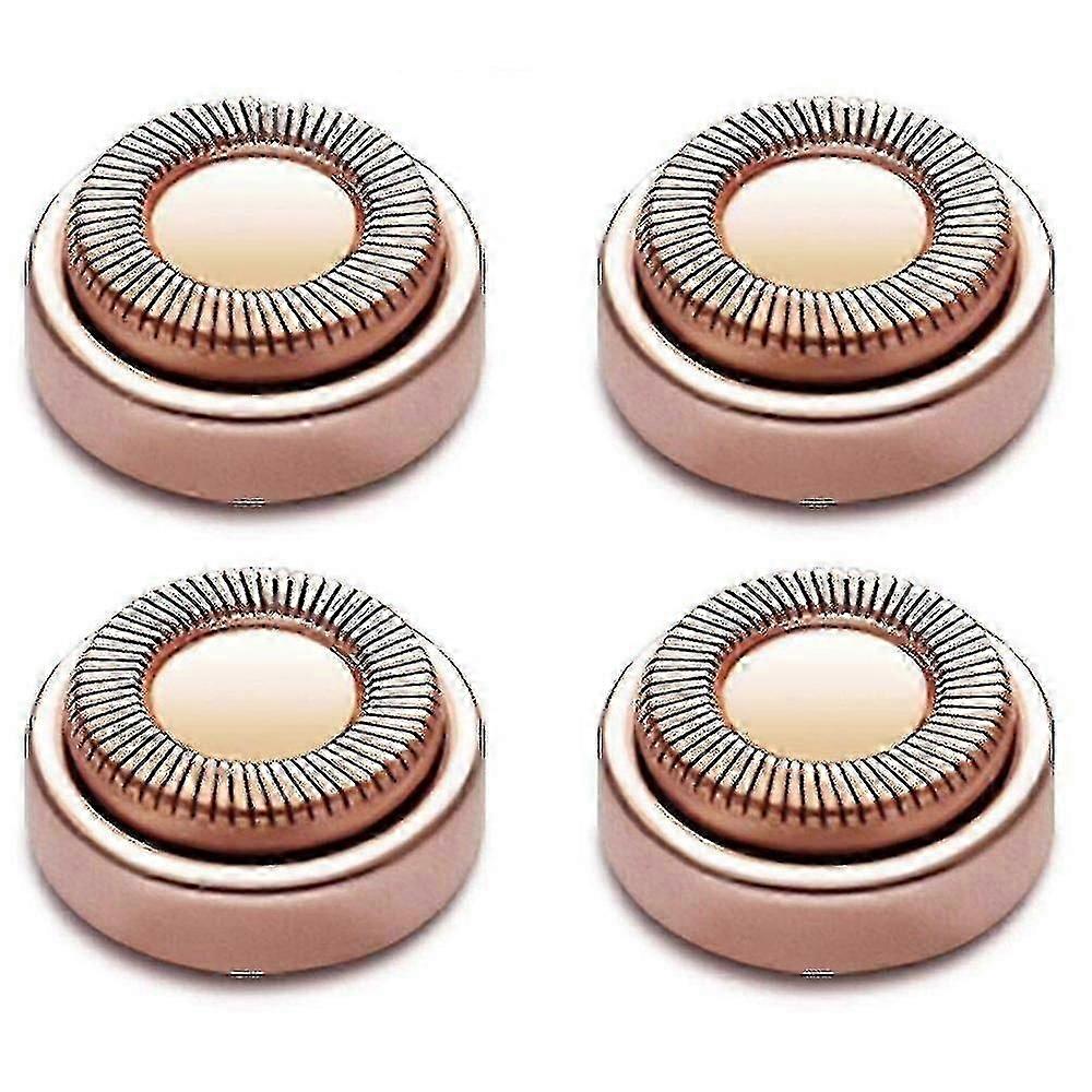 ansikts hårfjerner erstatte hoder, 18k rose gull, hårfjerner 5count