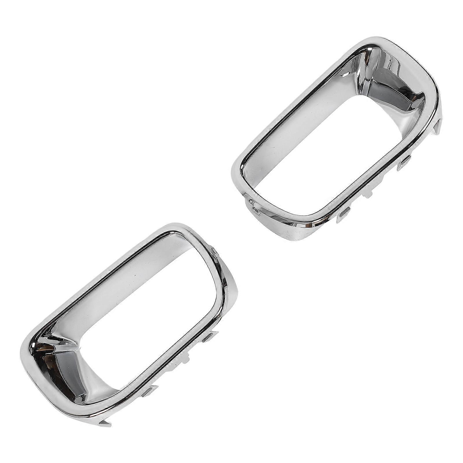 Front Bumper Vent Frame Chrome Plated Easy Installation 51117337811 for F55 F56 F57 S Models 2013 to 2016 