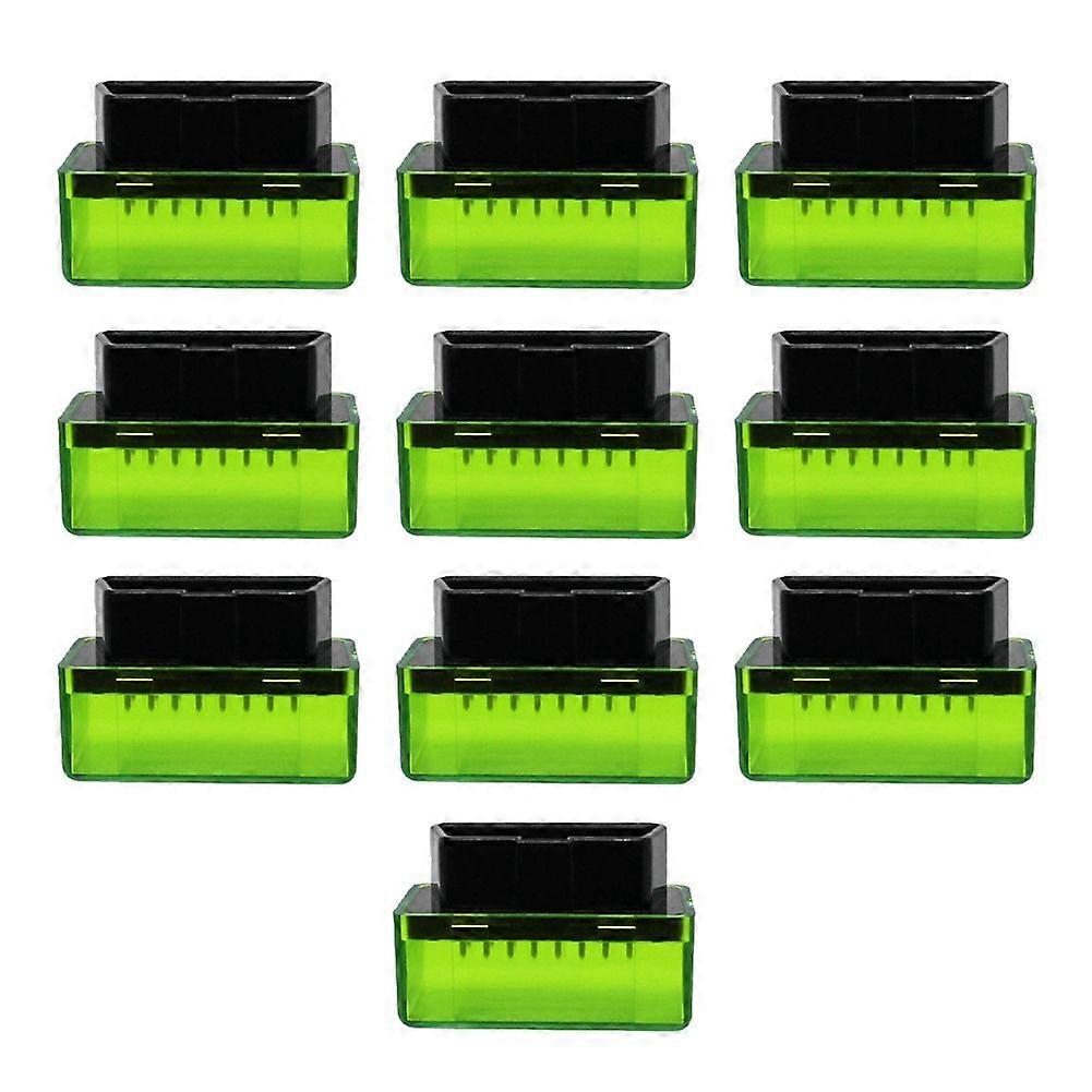 10 PCS Quality Car Computer Diagnostic Instrument OBD Connector Male Mini Shell Plug