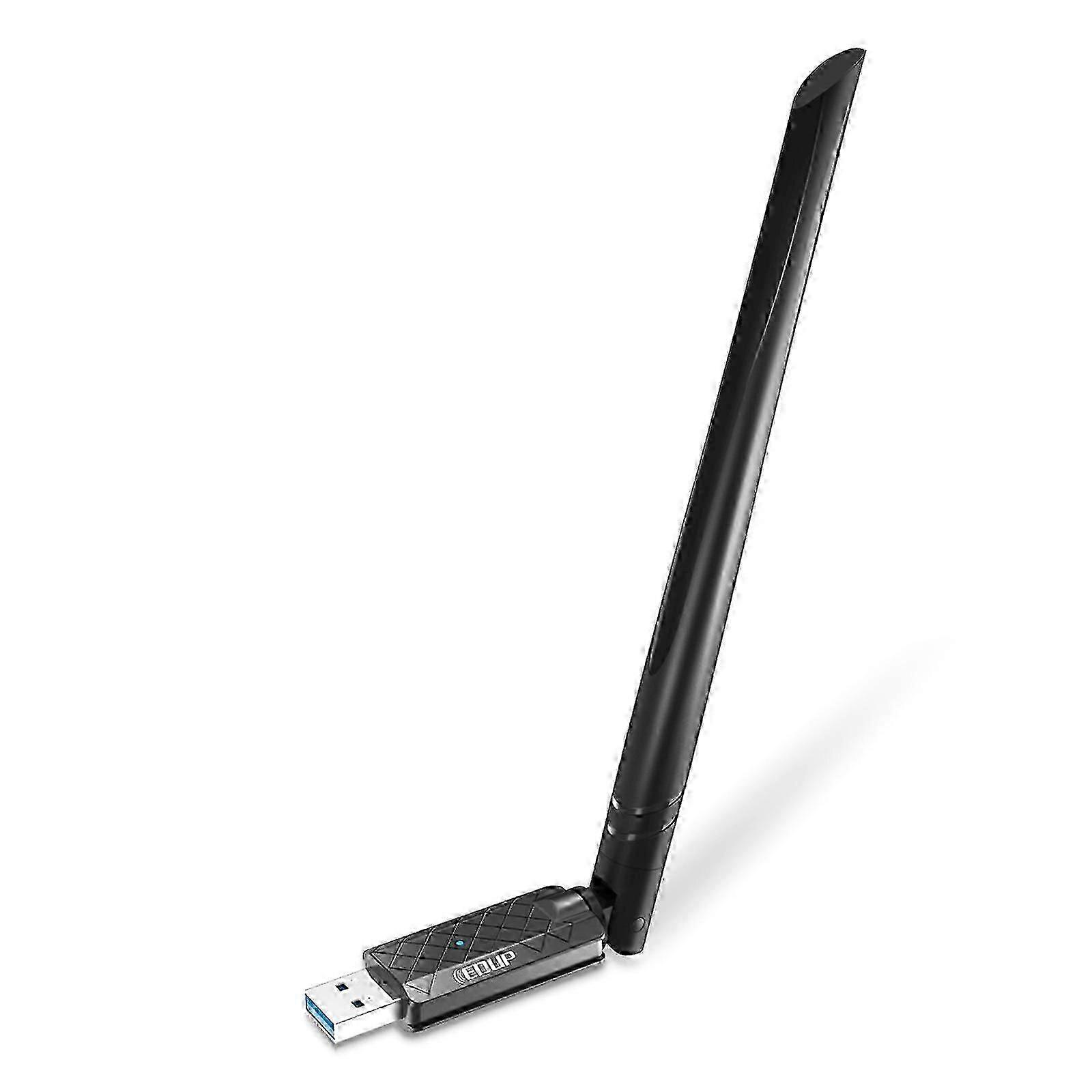 USB WiFi Adapter Desktop PC 1300Mbps USB 3.0 WiFi Dual Band Network Adapter with 2.4GHz/5.8GHz High Gain Antenna MU-MIM