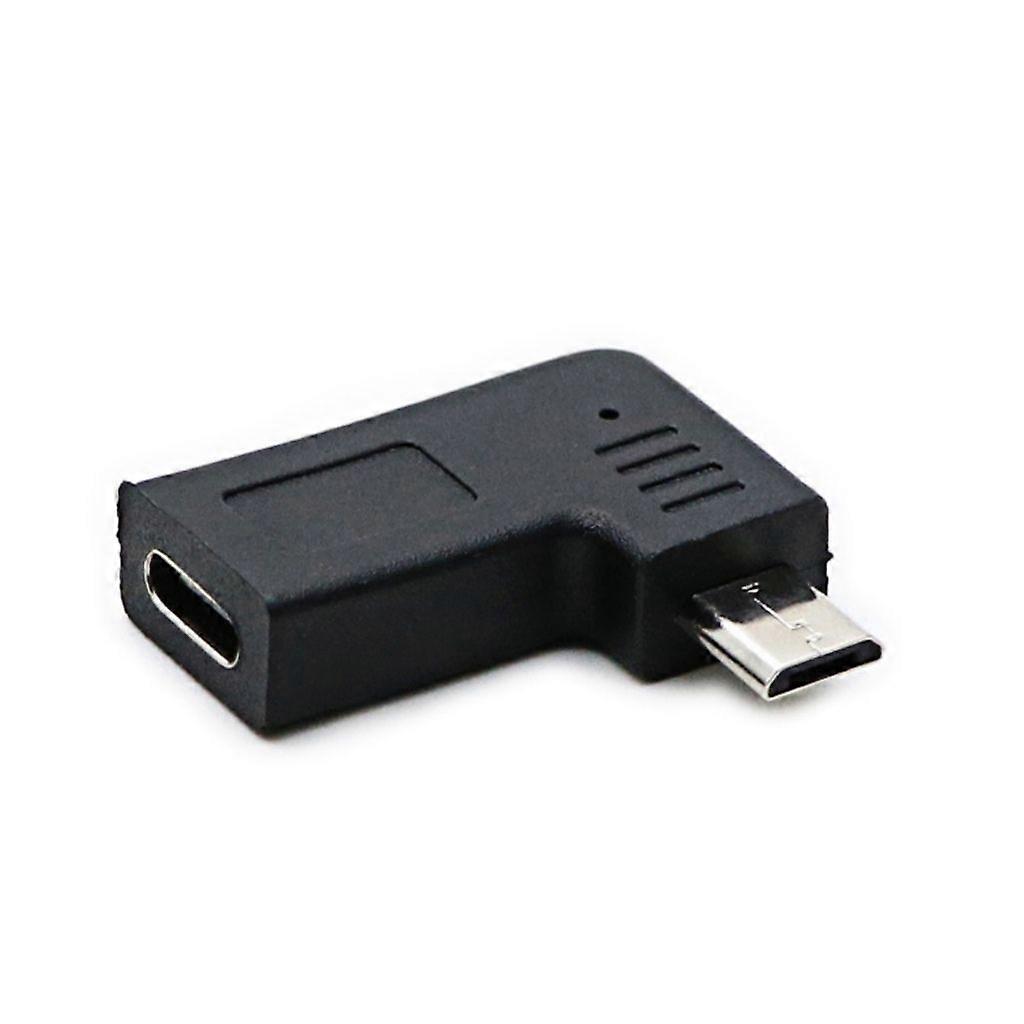 USB C To Micros USB Adapter Right Angled Type C Micros 5pin USB Connectors