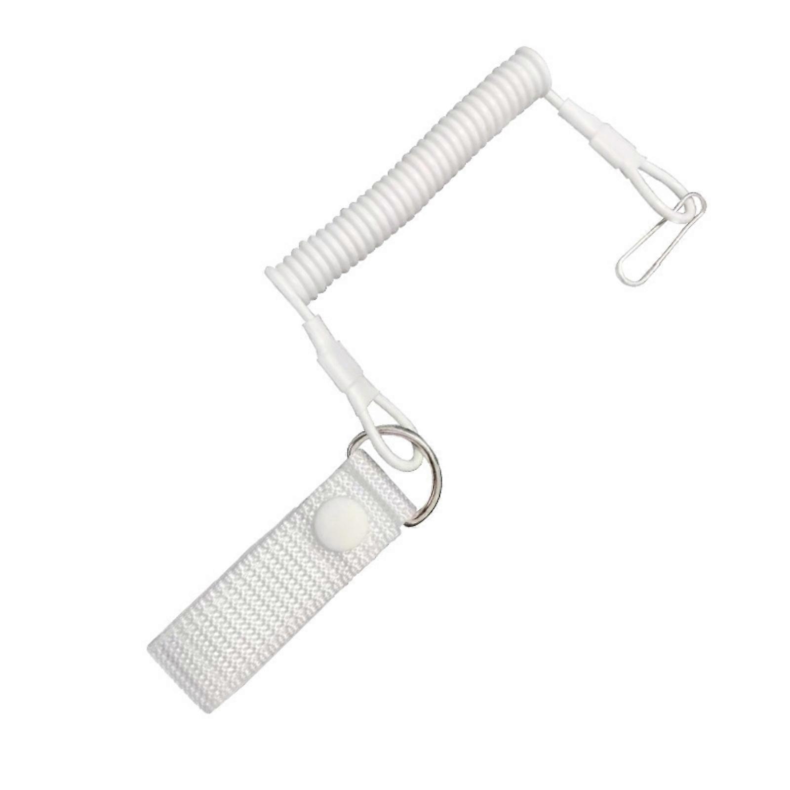 Detachable Ranges Finders Lanyard Retractable Elastics Rope Universals Rope for Mountaineering and Everyday Use White