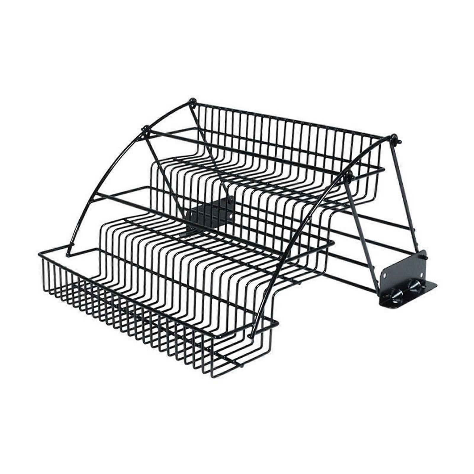 3-Tier Pull Down Spice Rack Large Capacity Kitchen Storage Shelf Organizer  for Kitchen Cabinet Cupboard Pantry