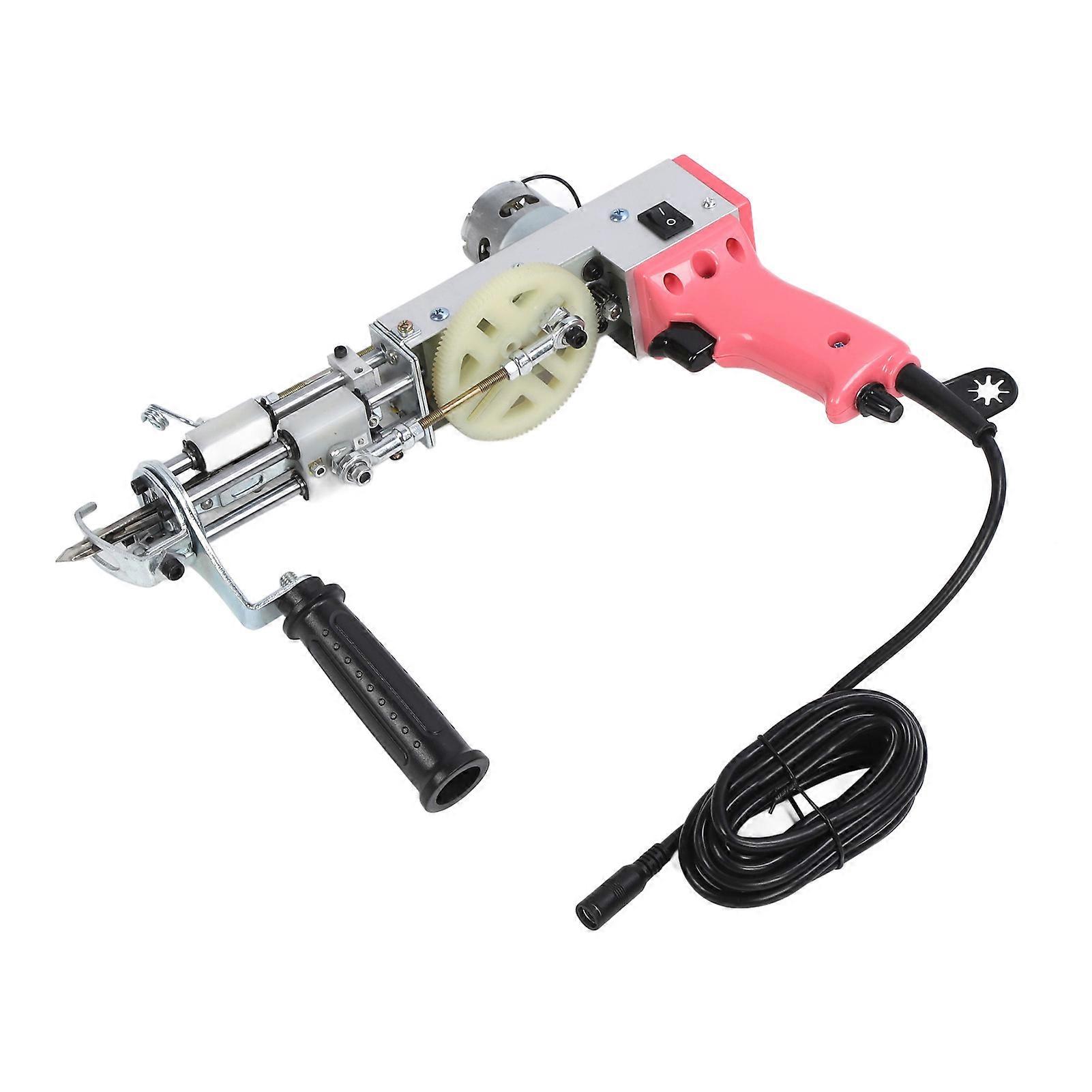 Carpet Tufting Tool Professional 2 in 1 Efficient Safe Carpet Tufting Kit for Beginners for Carpet Making DIY Crafts 100‑240V AU Plug L