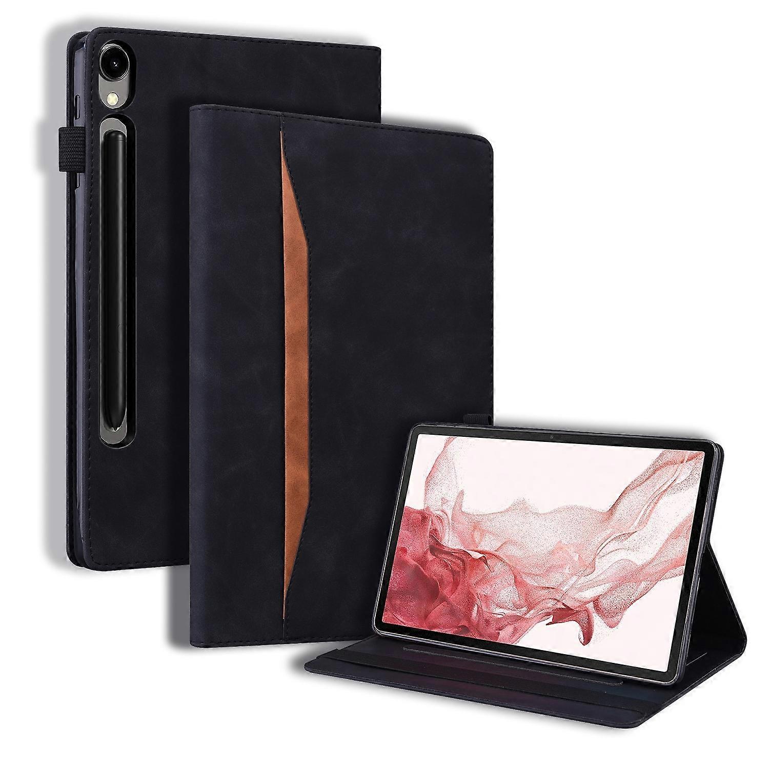 Splicing Shockproof Smart Leather Tablet Case