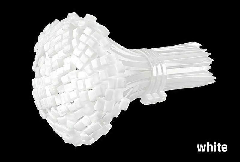 500 cable tie straps 4*200 self-locking plastic thickening packaging cable ties.