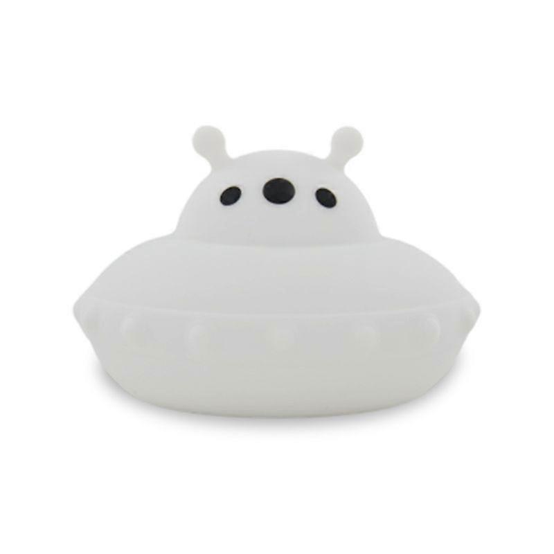USB Rechargeable Spaceship Silicone Smart Colorful Light